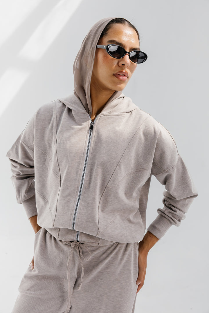 Drop and Go Jacket - Light Grey