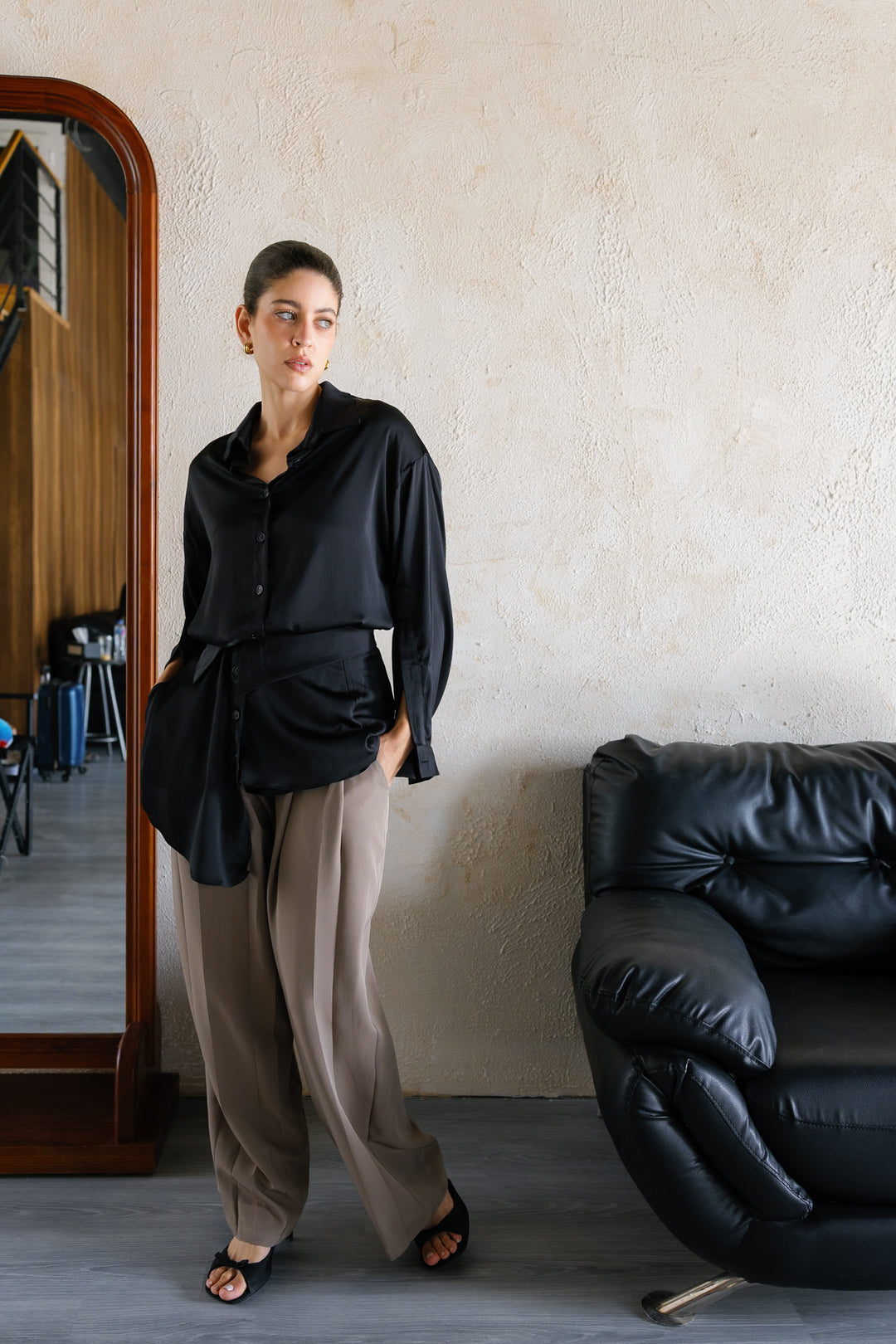 Double Shirt - Black