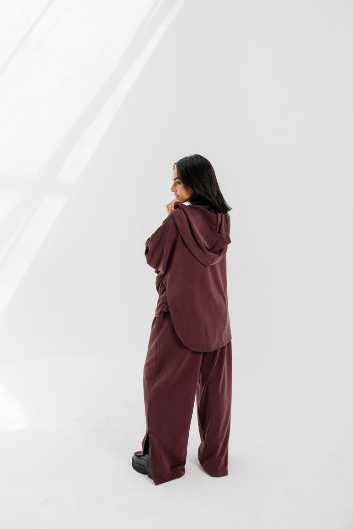Ripple Top - Burgundy
