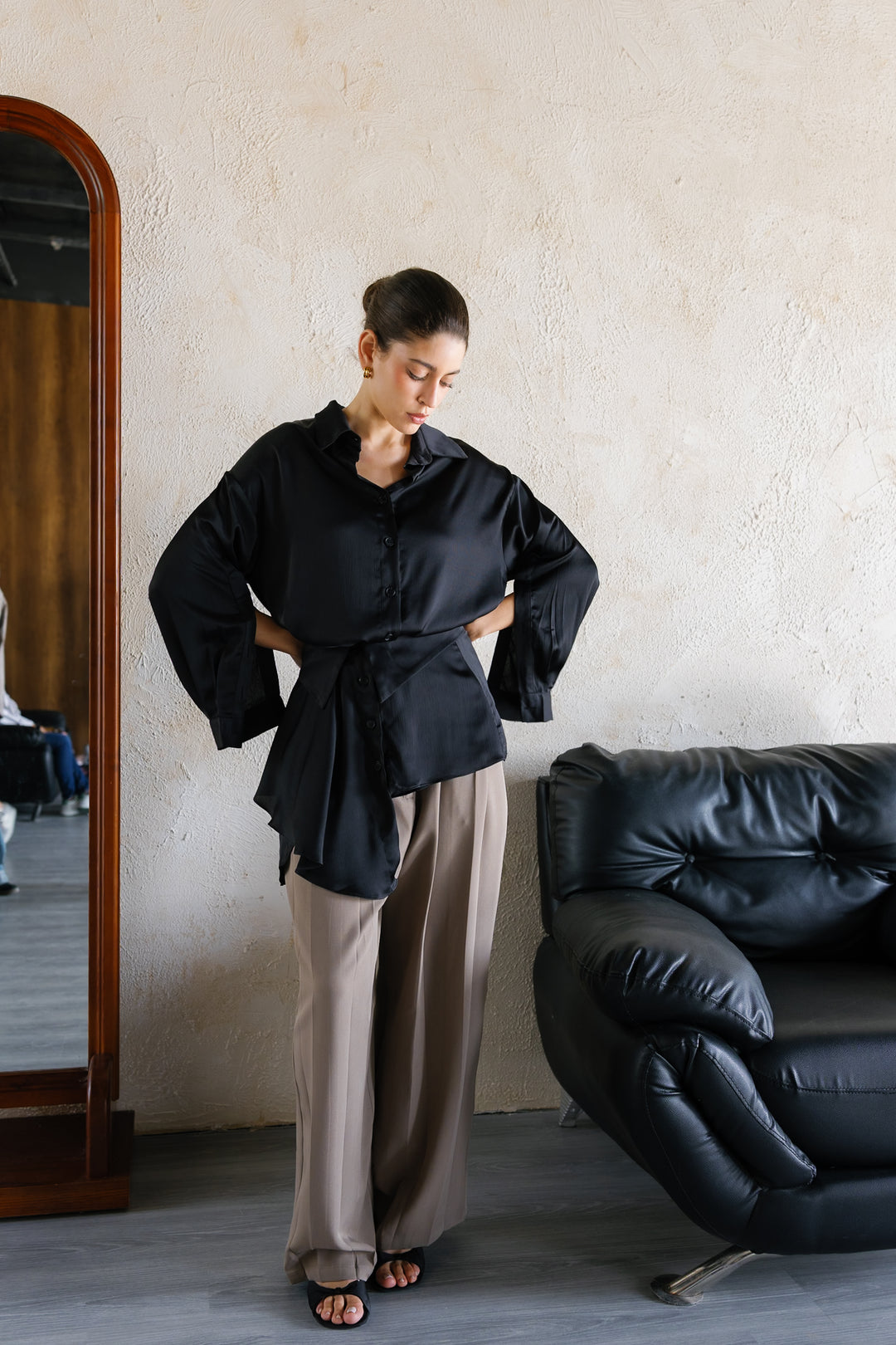 Double Shirt - Black