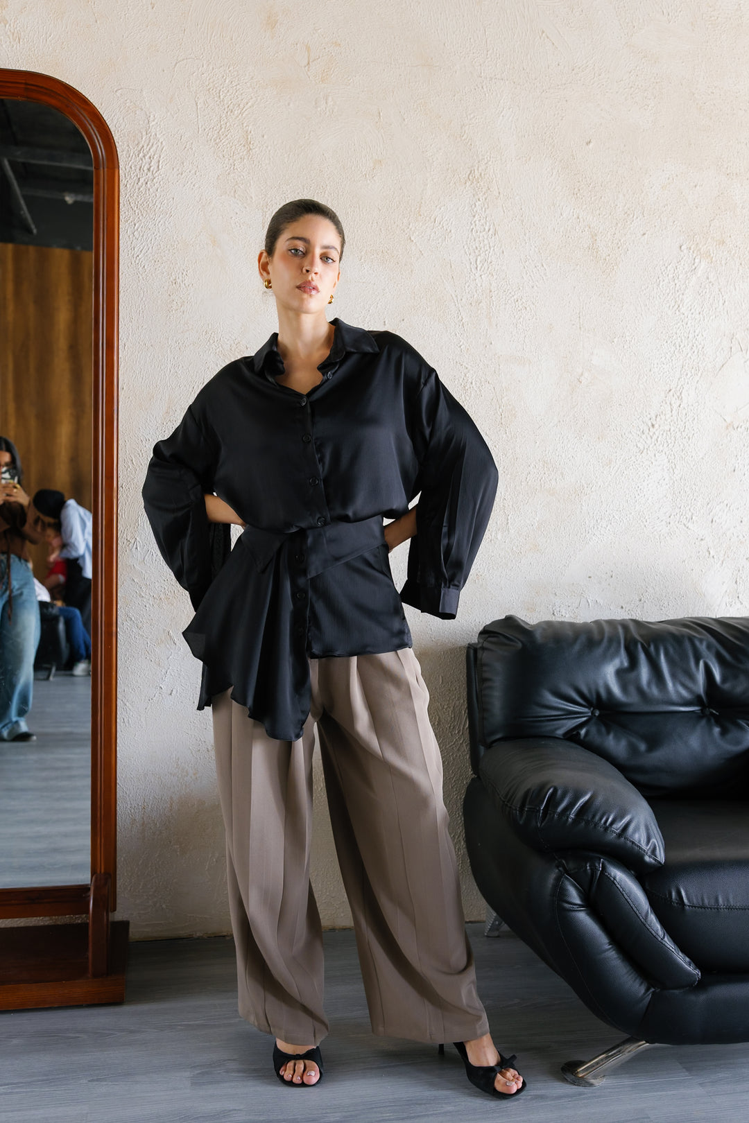 Double Shirt - Black