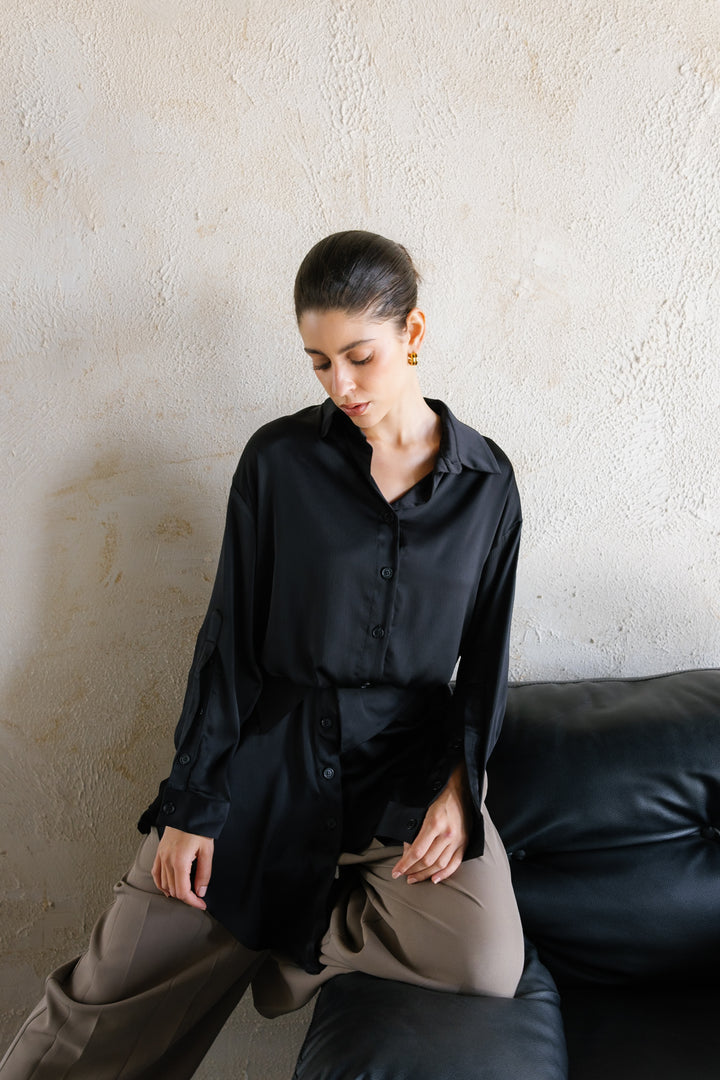 Double Shirt - Black