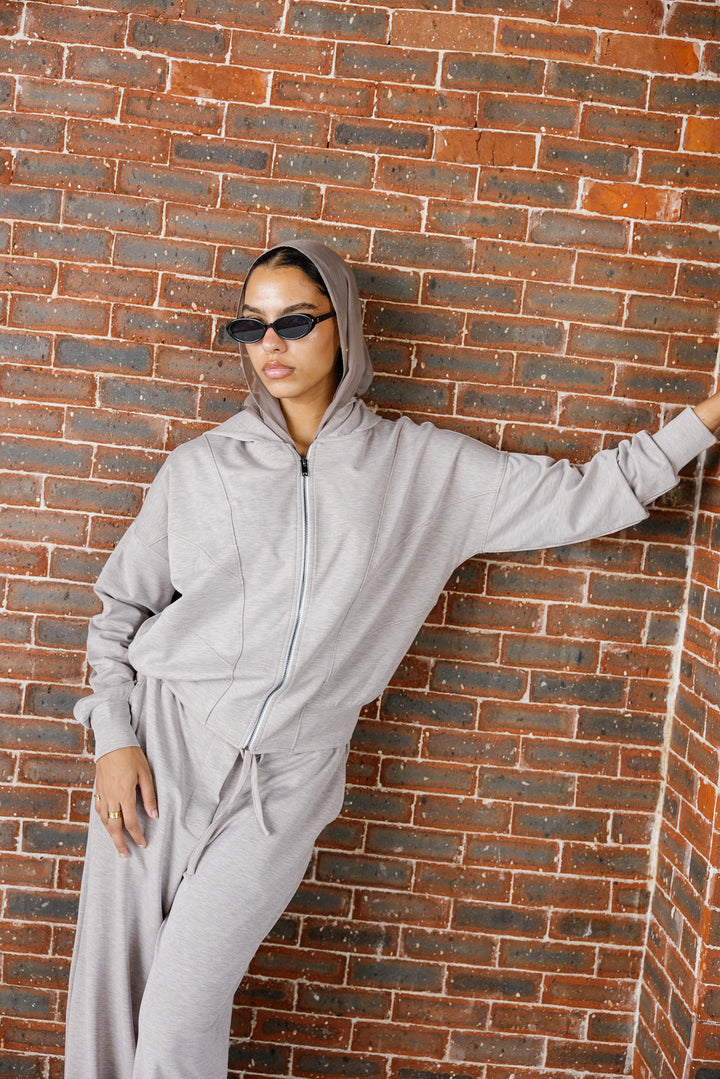 Drop and Go Jacket - Light Grey