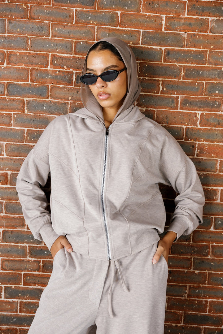 Drop and Go Jacket - Light Grey