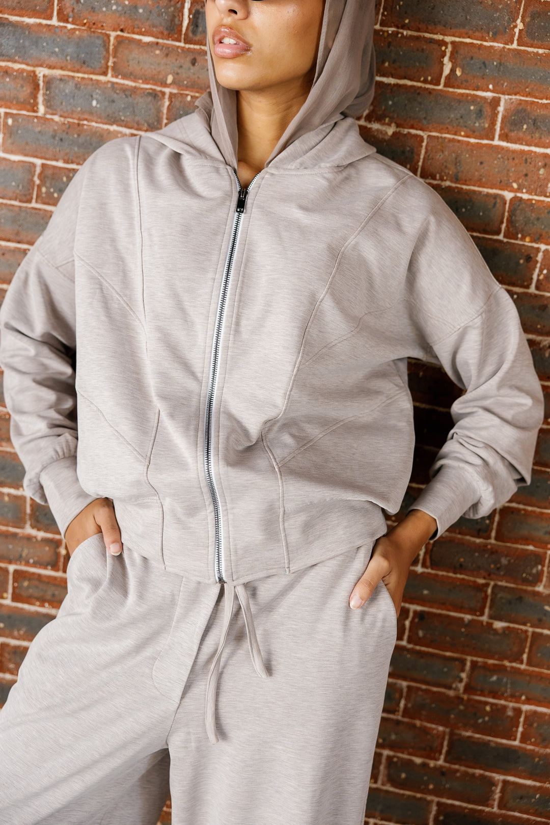 Drop and Go Jacket - Light Grey