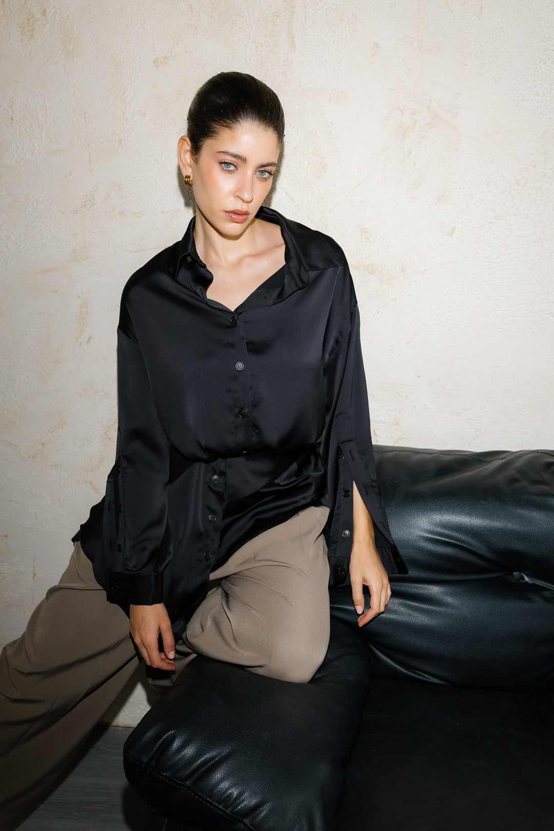 Double Shirt - Black
