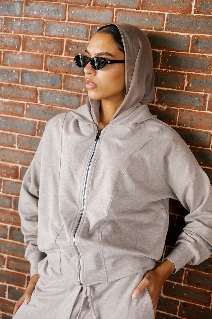 Drop and Go Jacket - Light Grey