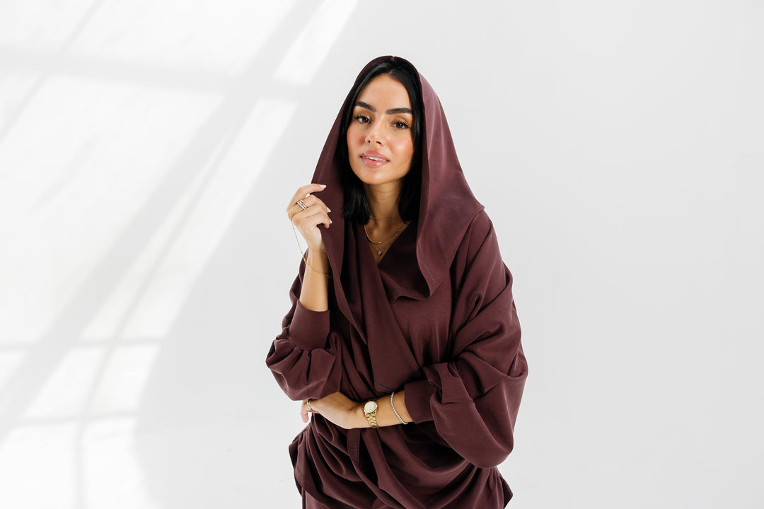 Ripple Top - Burgundy