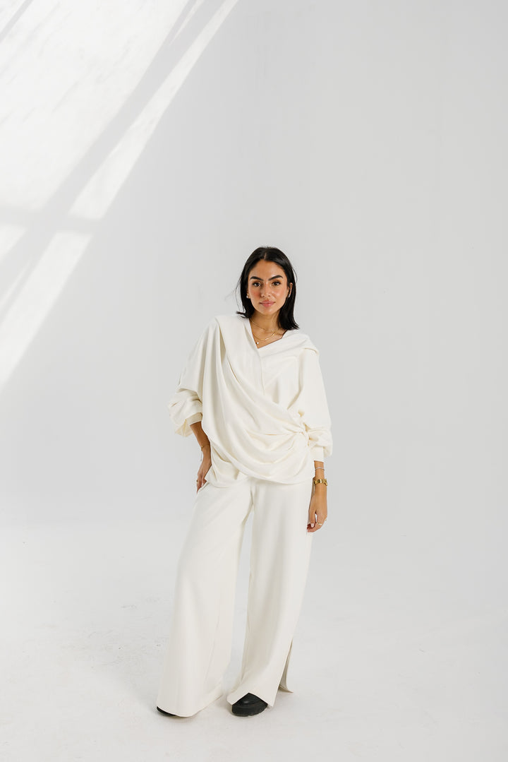 Ripple Top - White
