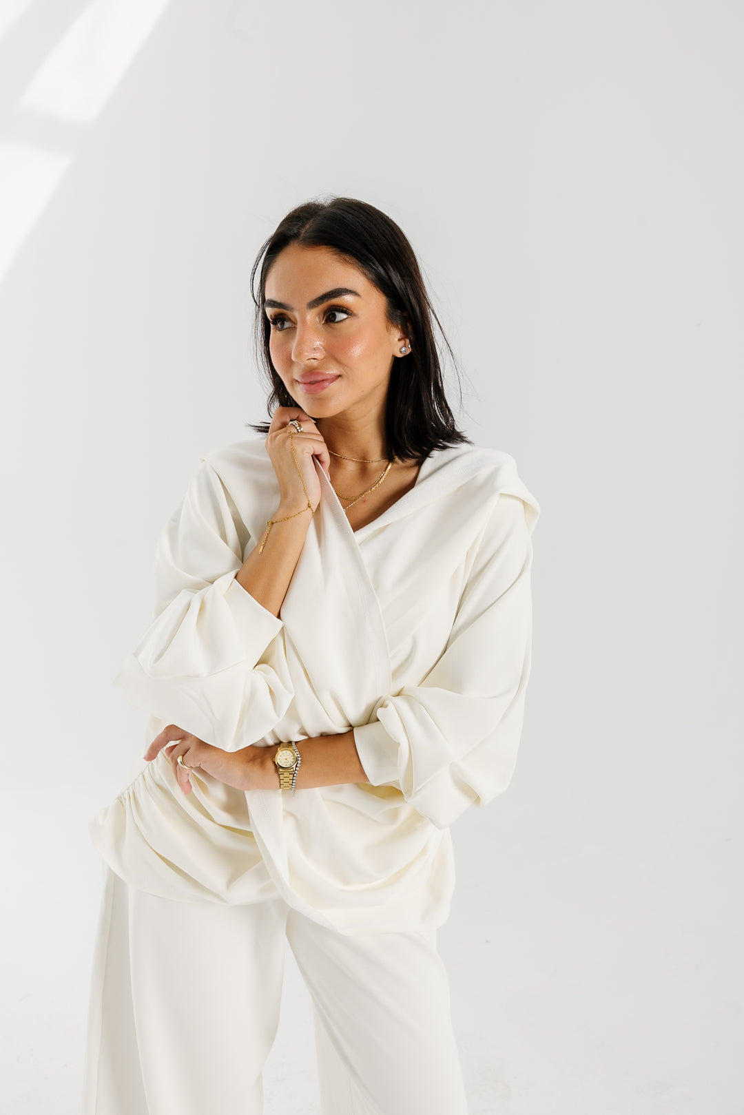 Ripple Top - White