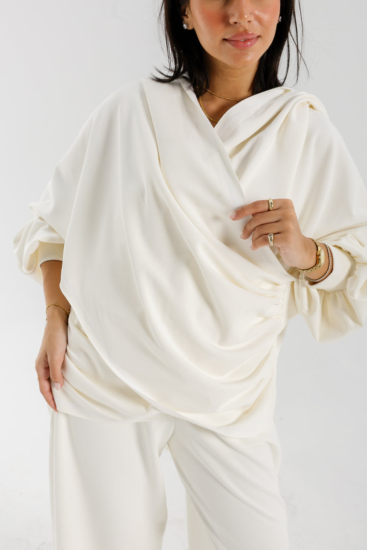 Ripple Top - White