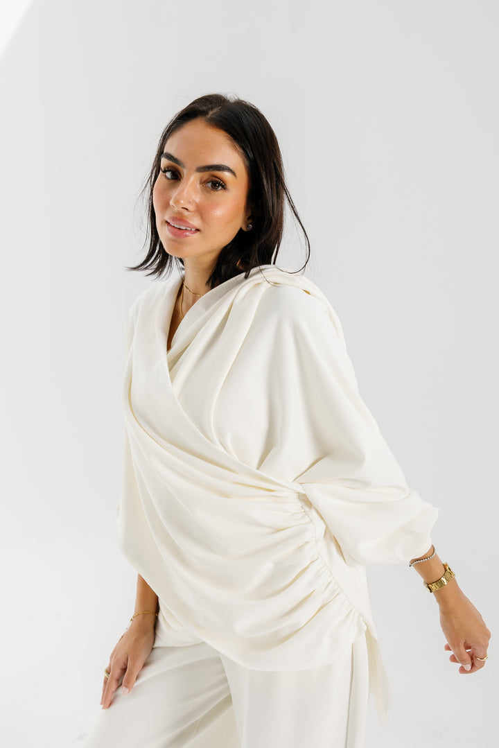 Ripple Top - White
