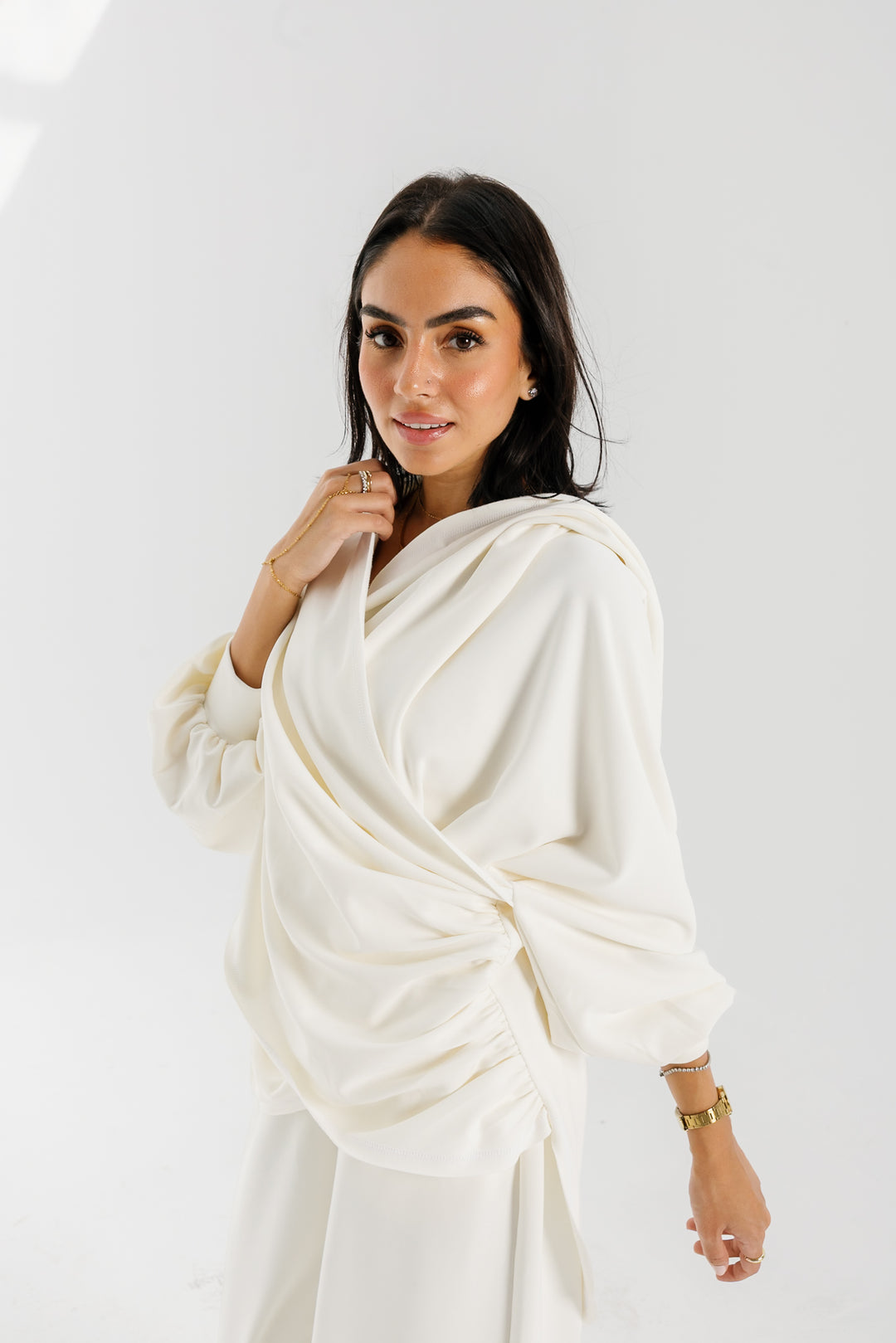 Ripple Top - White