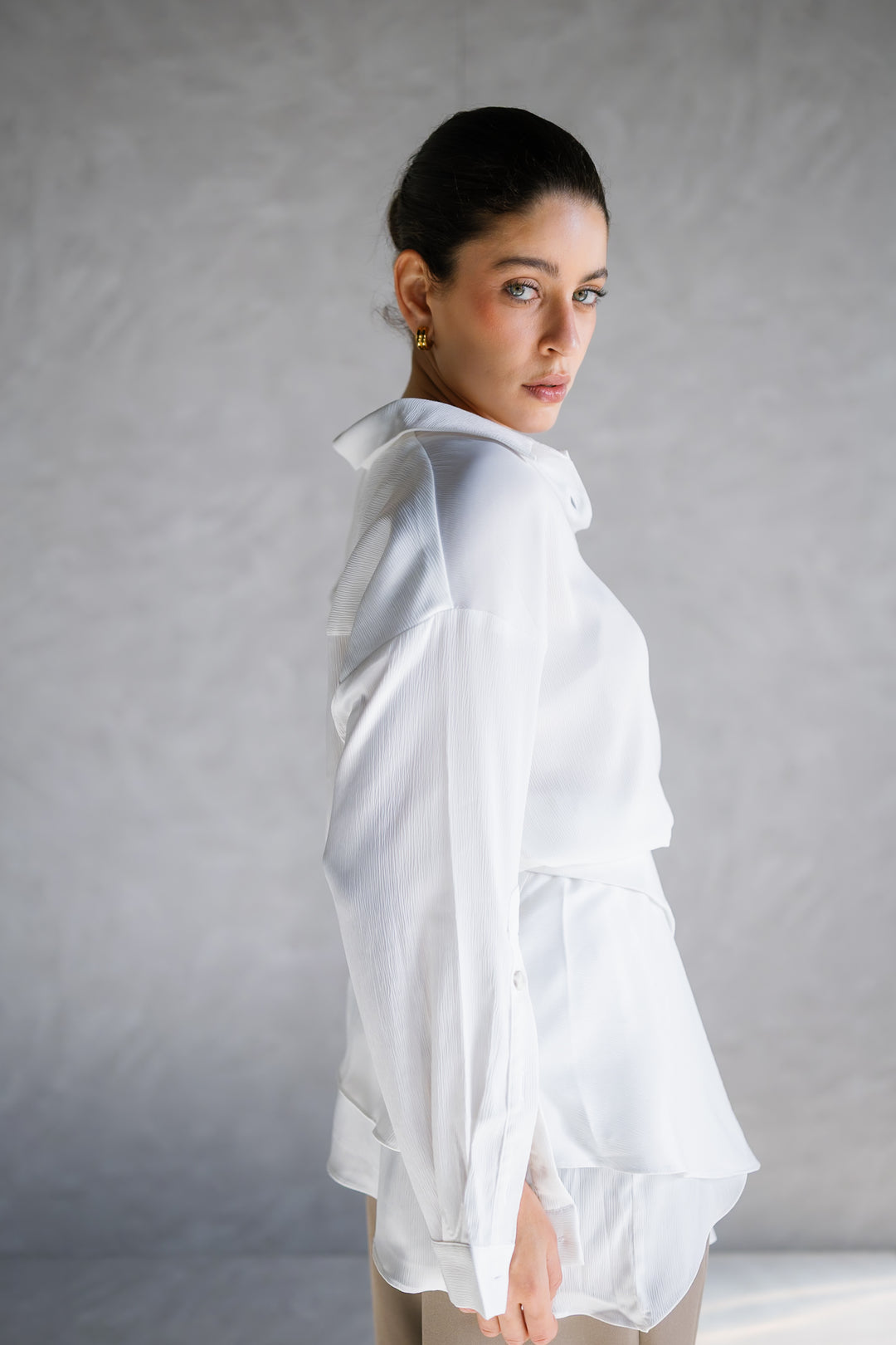 Double Shirt - White