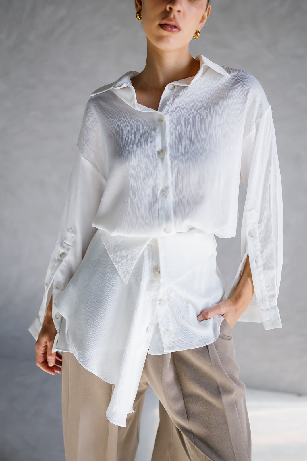 Double Shirt - White