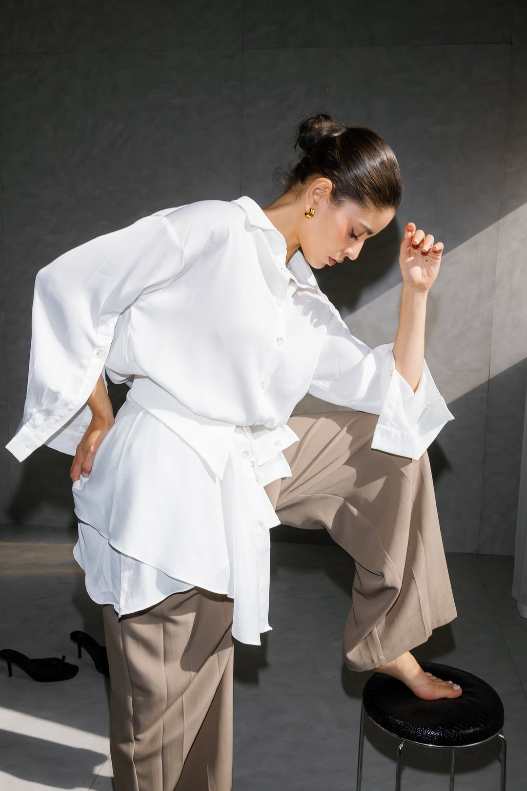 Double Shirt - White