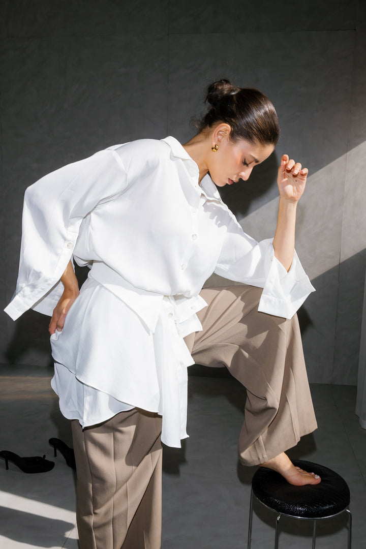 Double Shirt - White