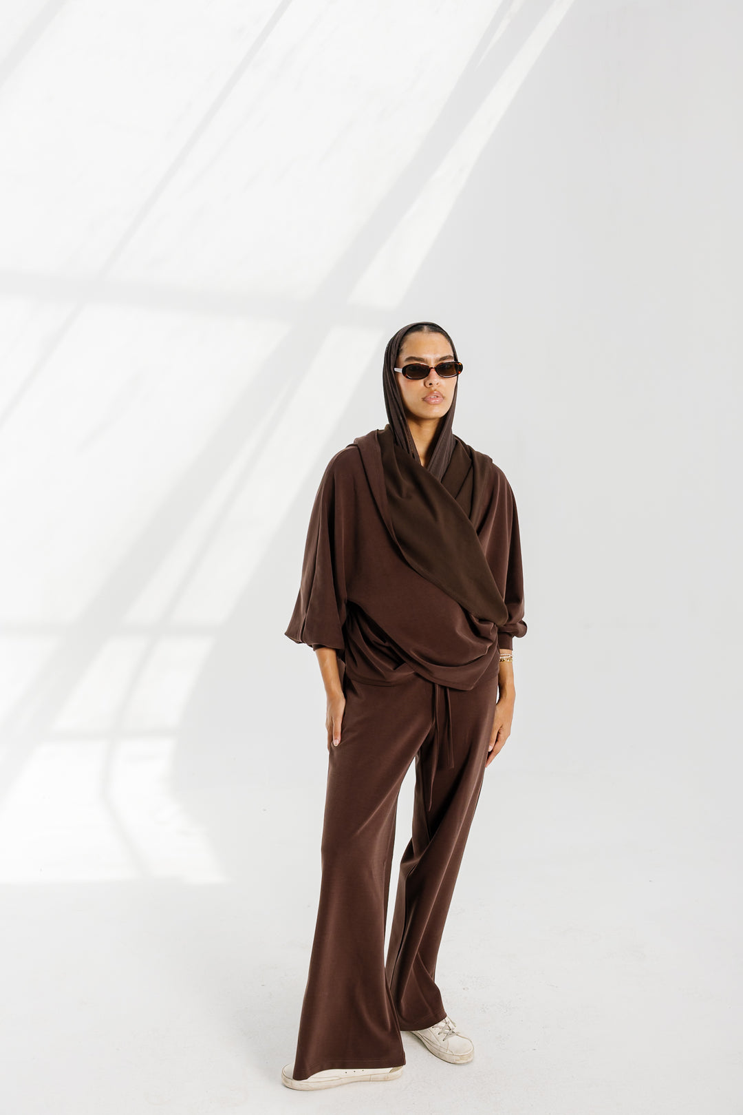 Ripple Top - Chocolate Brown