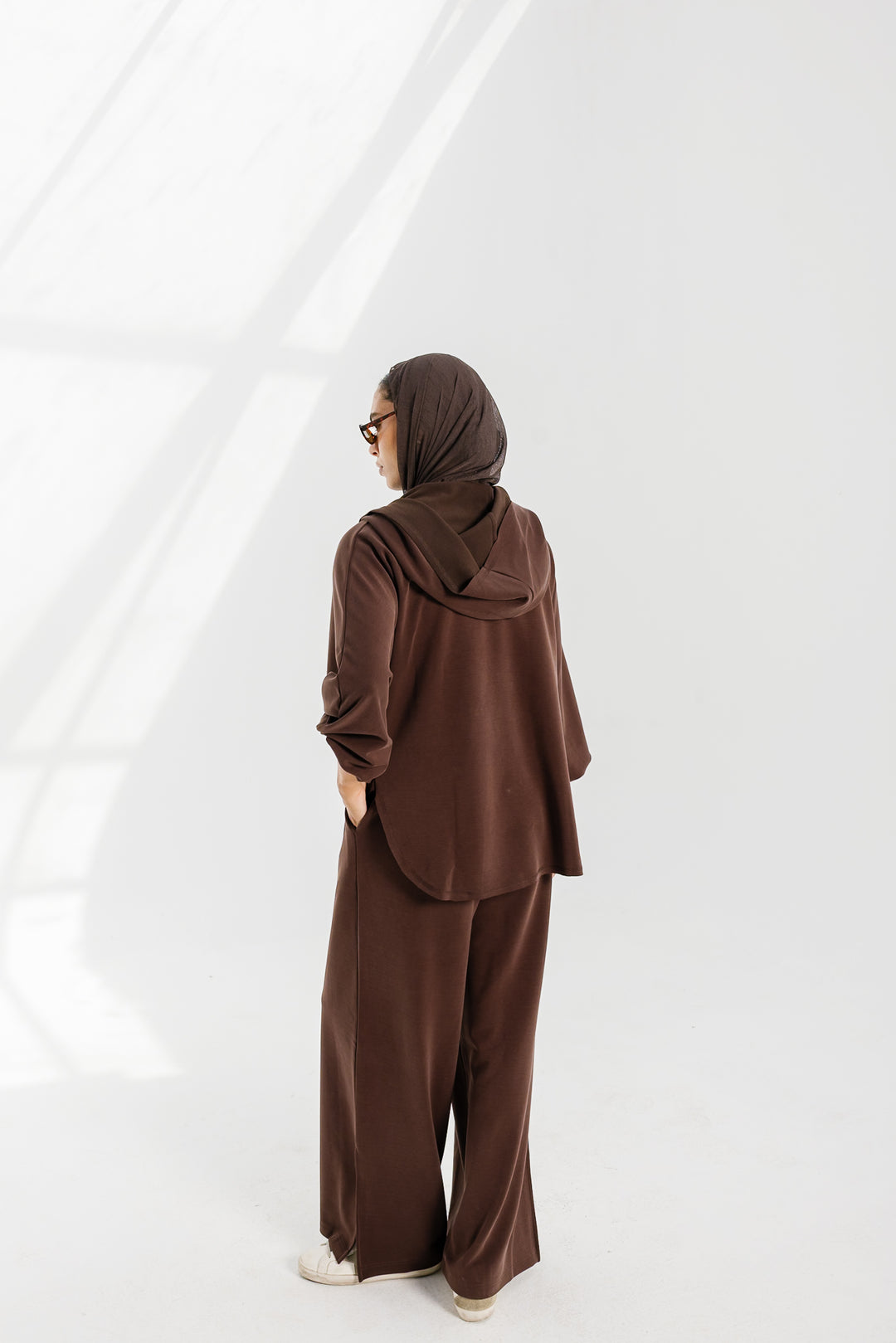 Ripple Top - Chocolate Brown