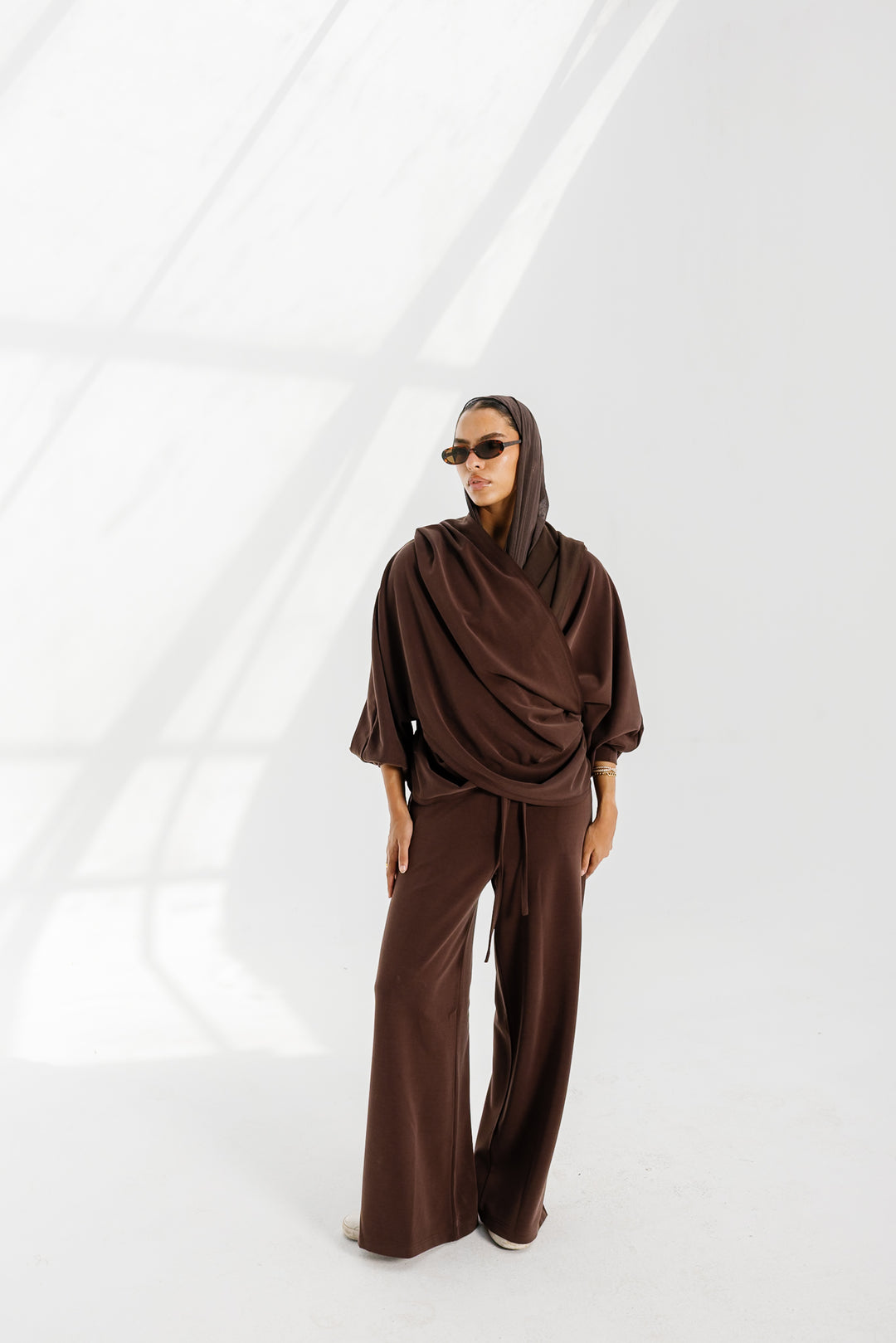 Ripple Pants - Chocolate Brown