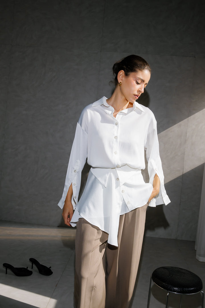 Double Shirt - White