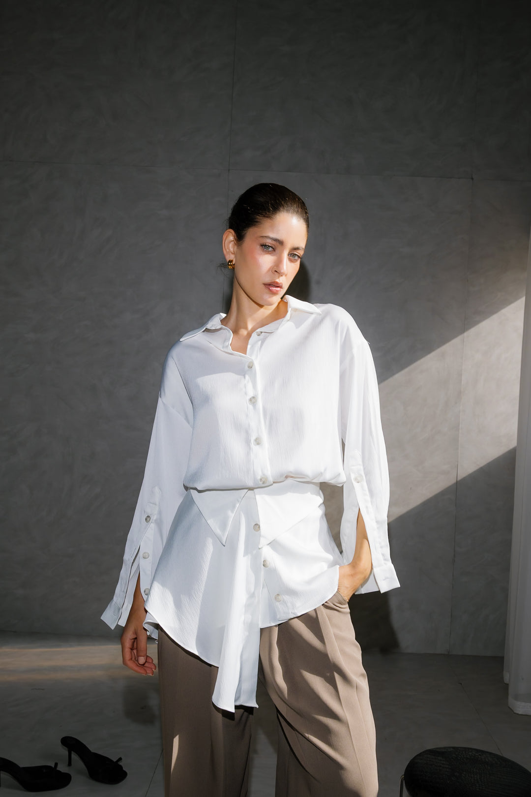 Double Shirt - White