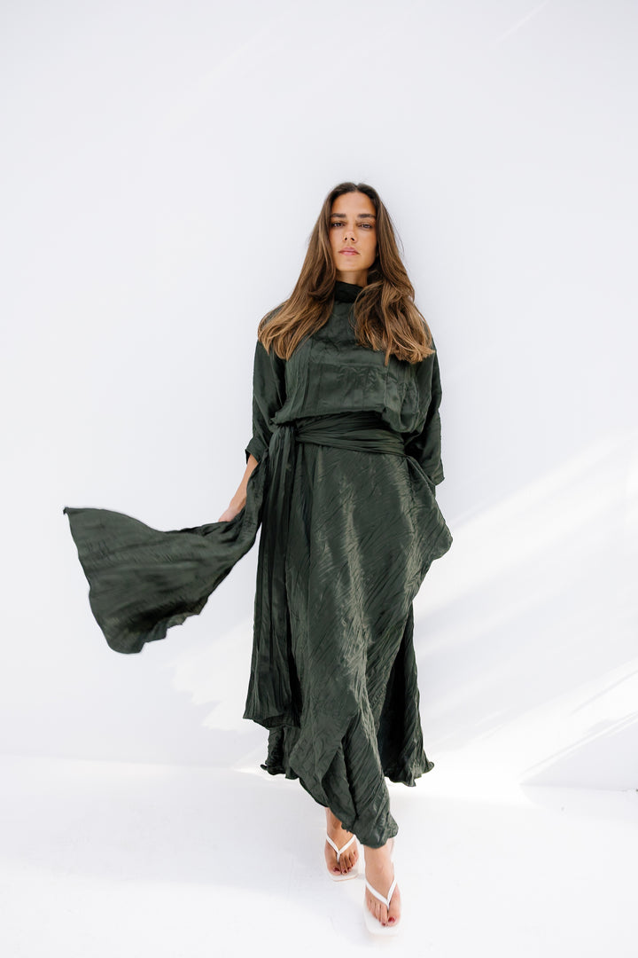 Satin Set - Olive (7-10 DAYS PRE-ORDER)