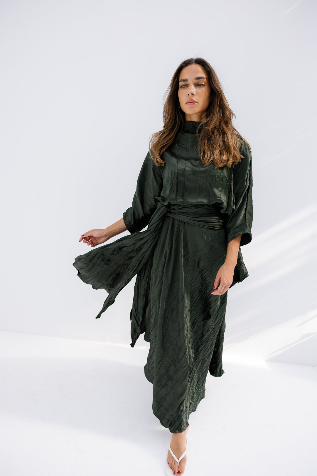 Satin Set - Olive (7-10 DAYS PRE-ORDER)