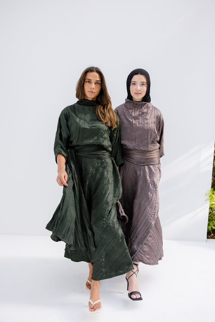 Satin Set - Olive (7-10 DAYS PRE-ORDER)