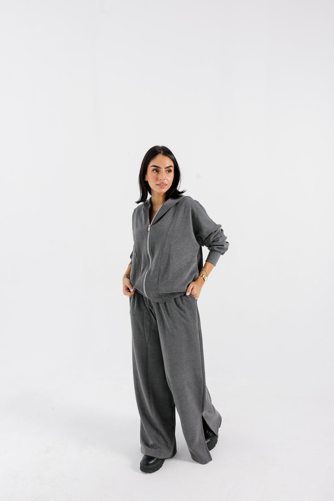 Drop and Go Pants - Dark Grey