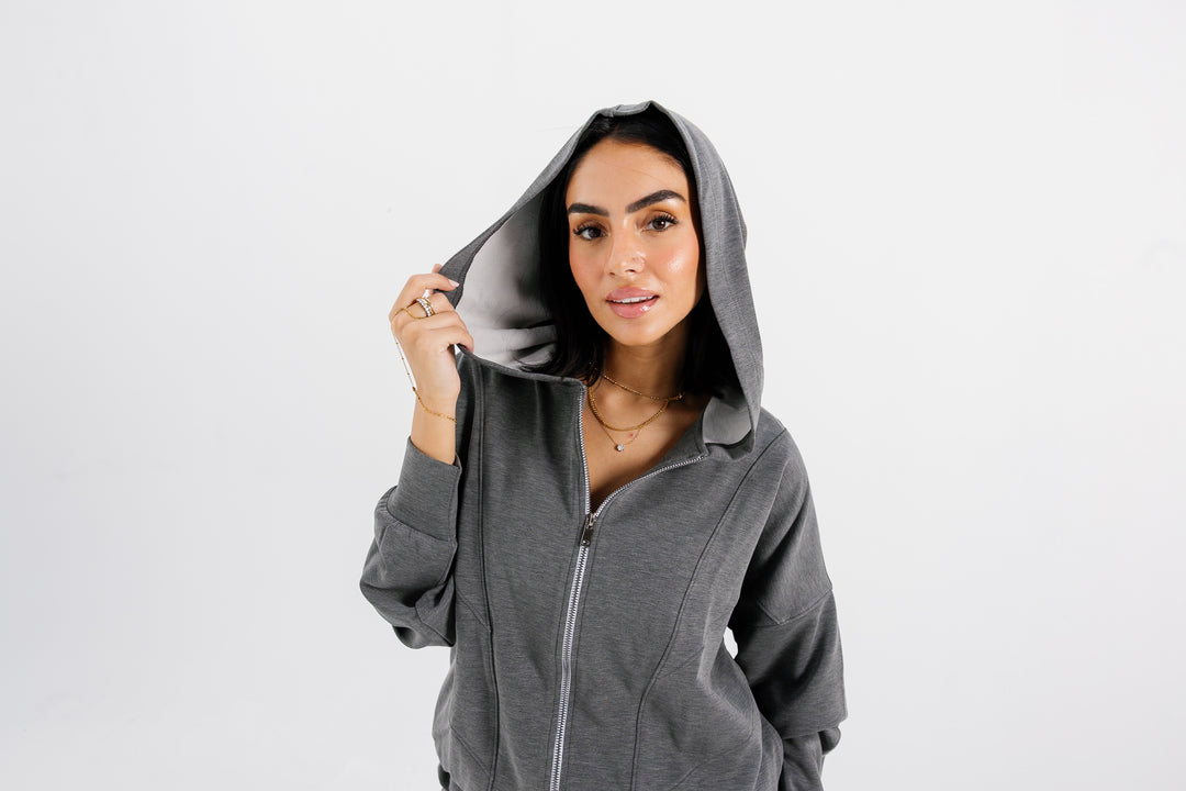 Drop and Go Jacket - Dark Grey