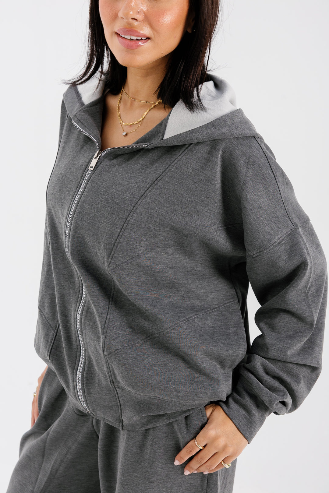 Drop and Go Jacket - Dark Grey
