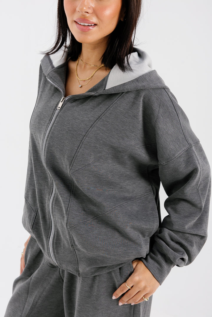 Drop and Go Jacket - Dark Grey
