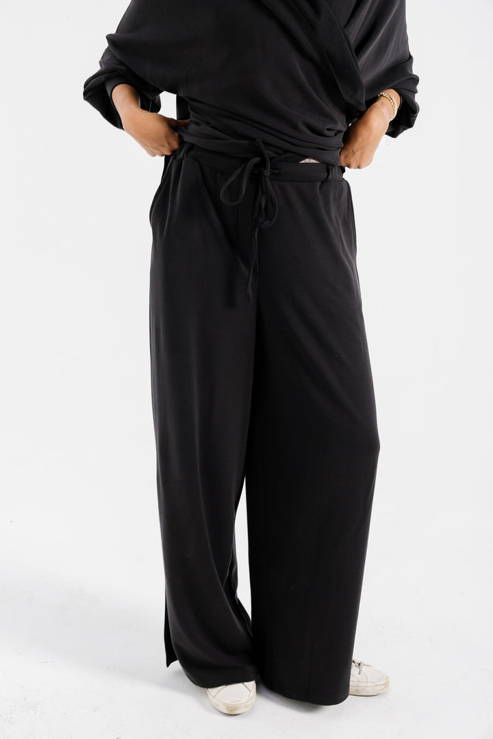 Ripple Pants - Black