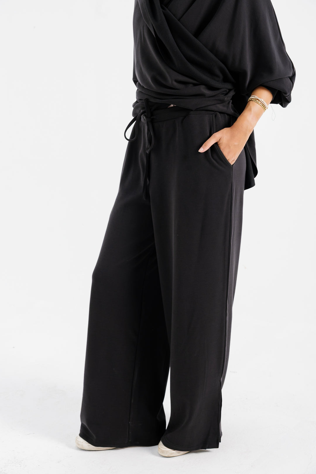 Ripple Pants - Black