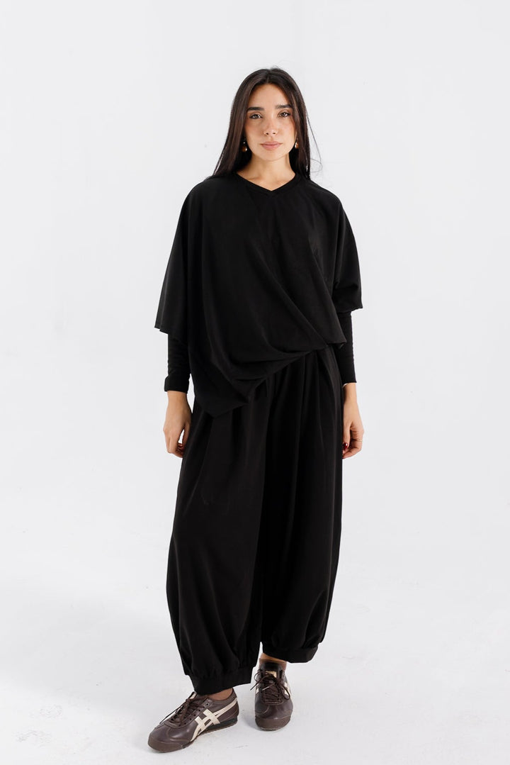 Gather Top - Black