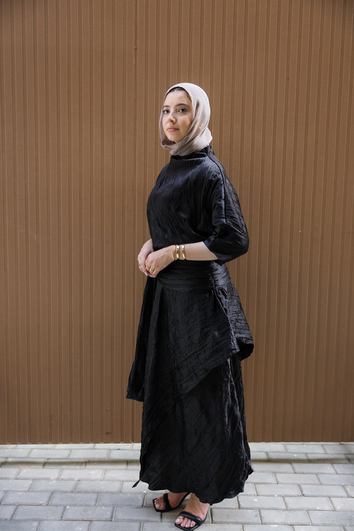 Satin Set - Black (7-10 DAYS PRE-ORDER)