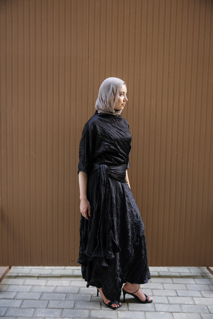 Satin Set - Black (7-10 DAYS PRE-ORDER)