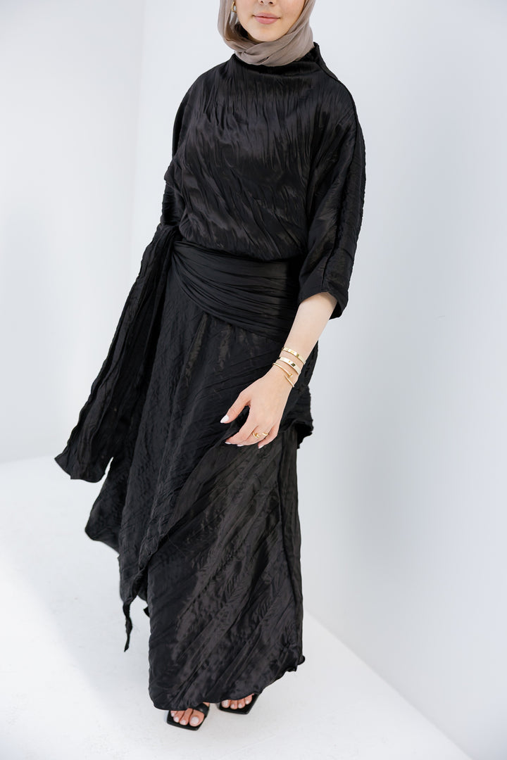 Satin Set - Black (7-10 DAYS PRE-ORDER)