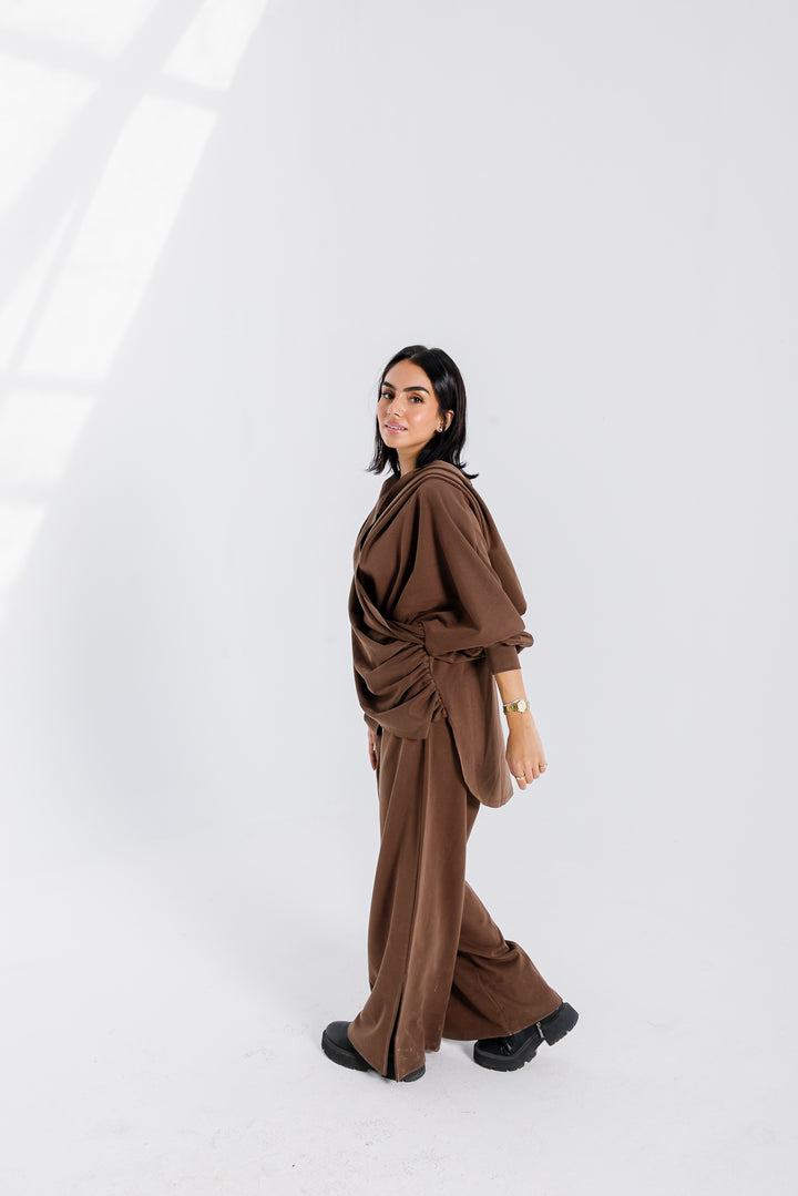 Ripple Top - Cafe Brown