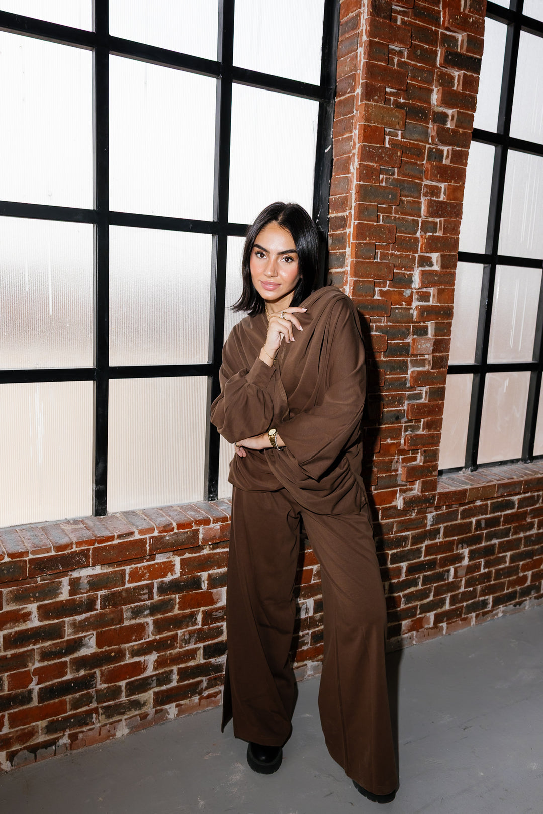 Ripple Pants - Cafe Brown
