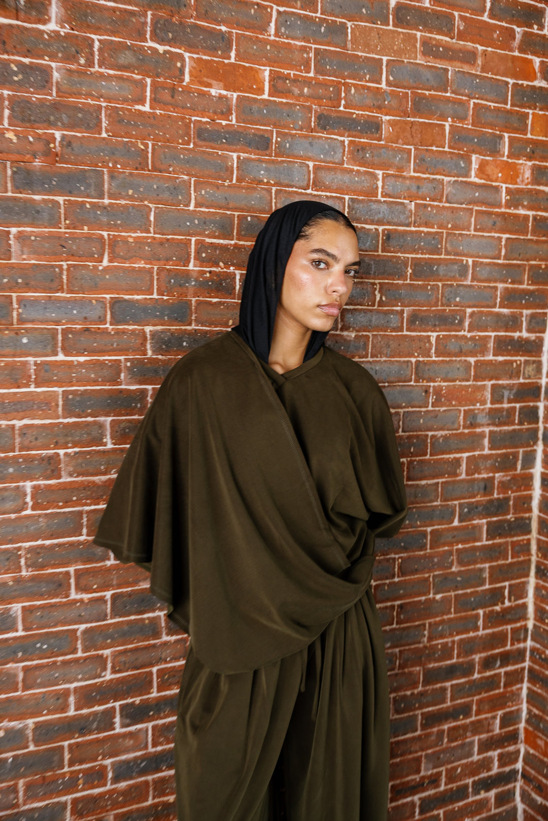 Gather Top - Olive