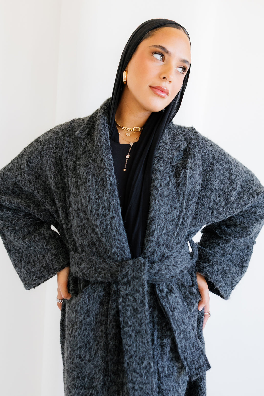 Terra Coat - Dark Grey