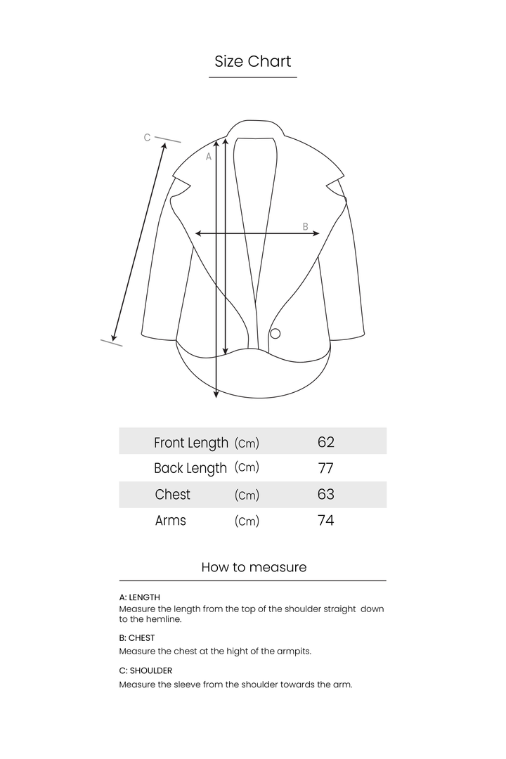 Faux Fur Jacket - Grey
