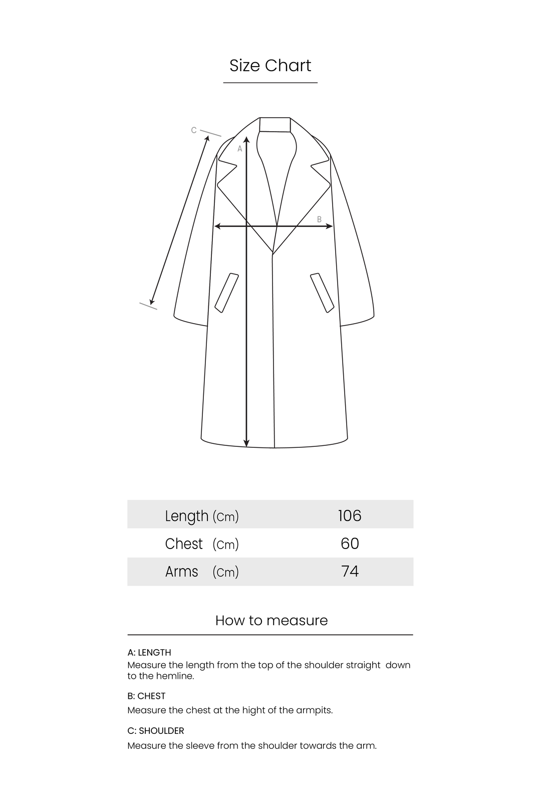 Relaxed Soft-Brushed Coat - Beige